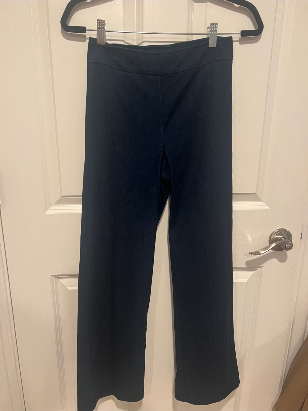 Women's High-Rise Black Wide-Leg Jeans